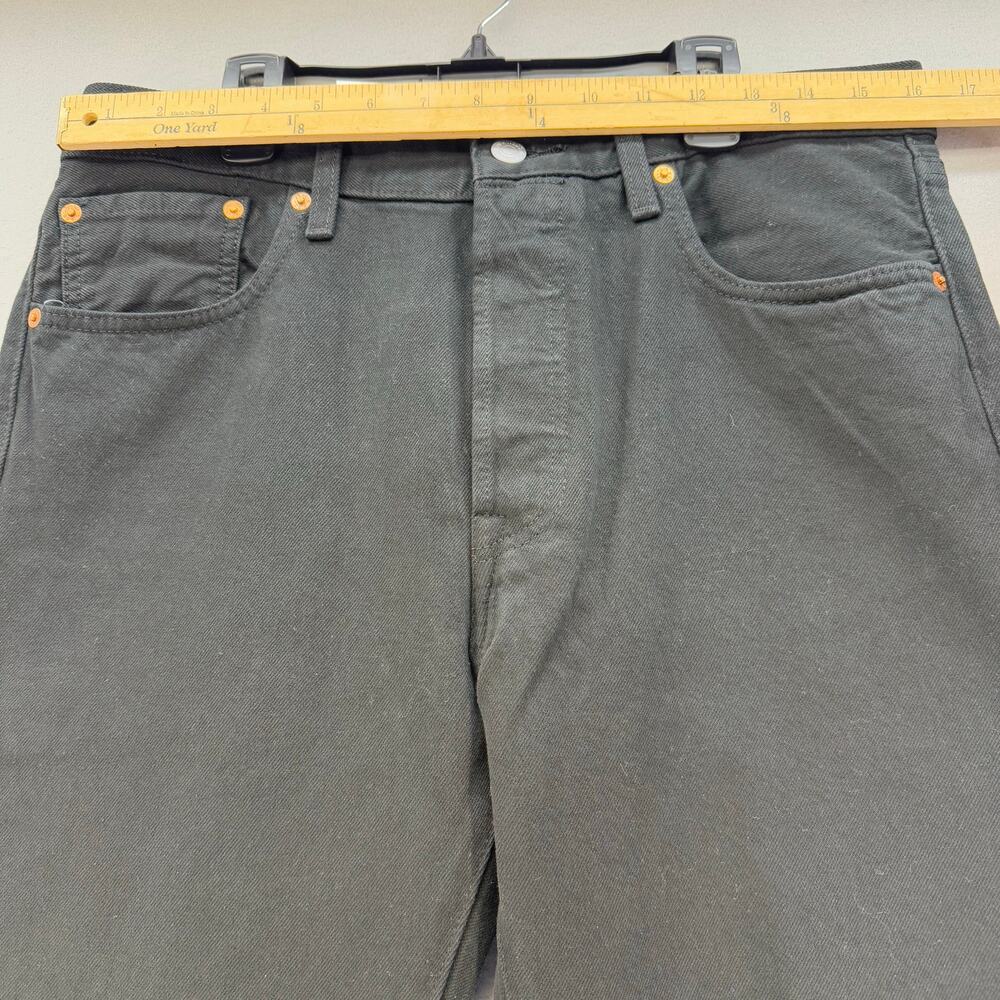 Levi's 501XX Big E Men's 33x34 Black Straight Leg Button Fly Preppy Normcore NWT - Picture 12 of 16